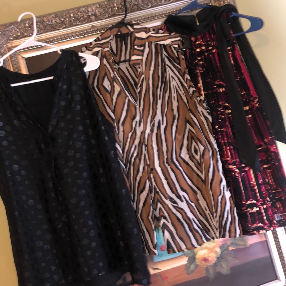 Bundle 3 Women’s Dress Tops Large